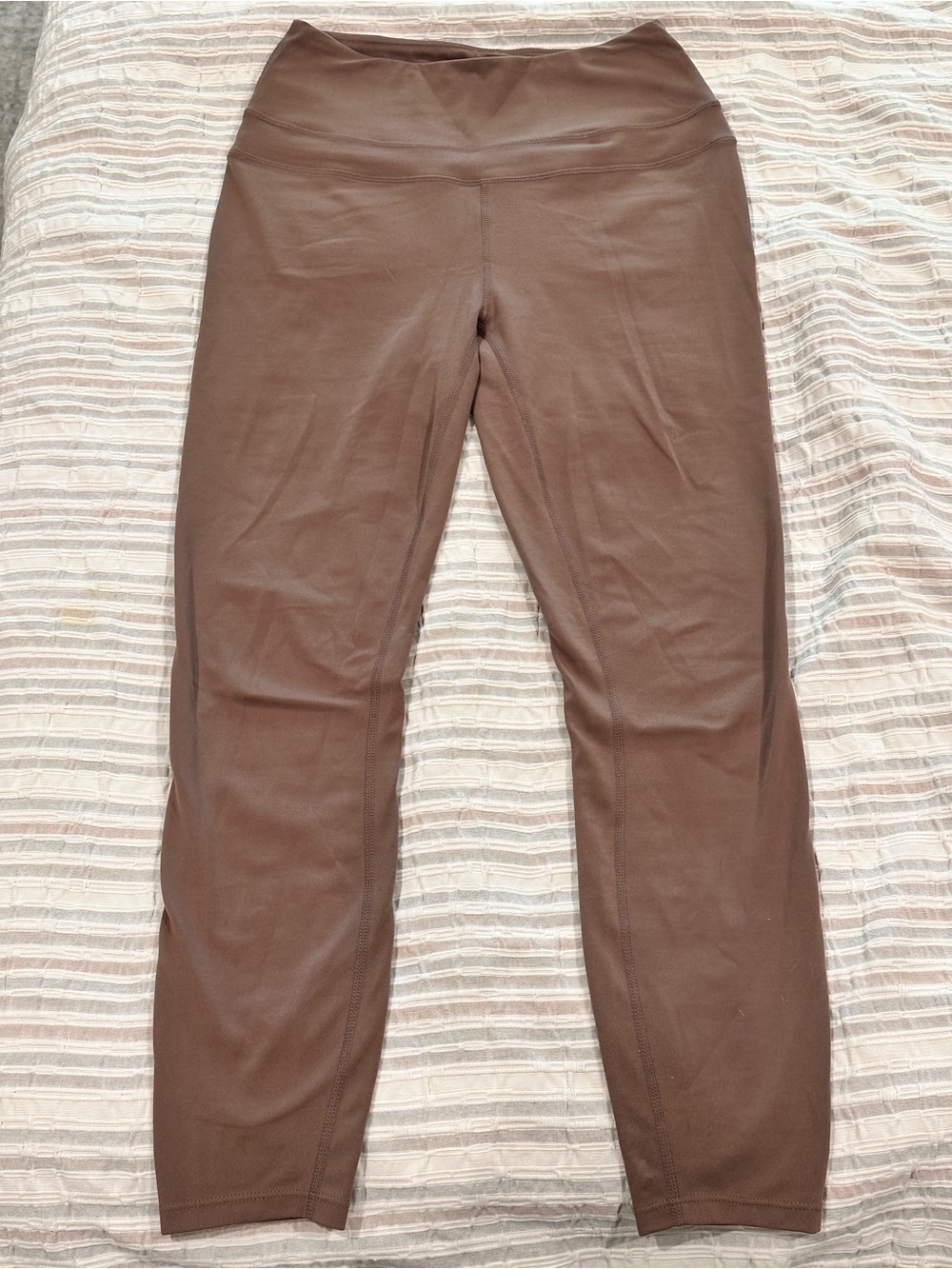 Varley Women's Brown High-Waist Stretch Leggings